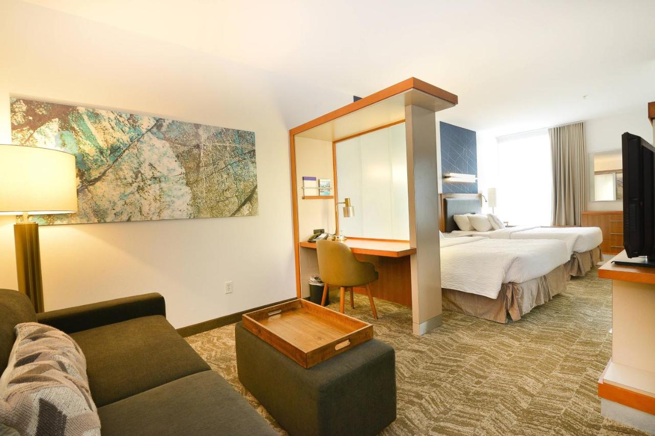 Queen Studio with Two Queen Beds at SpringHill Suites by Marriott Grand Forks