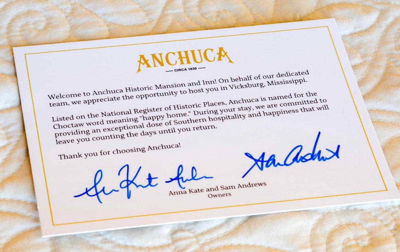  | Anchuca Historic Mansion & Inn
