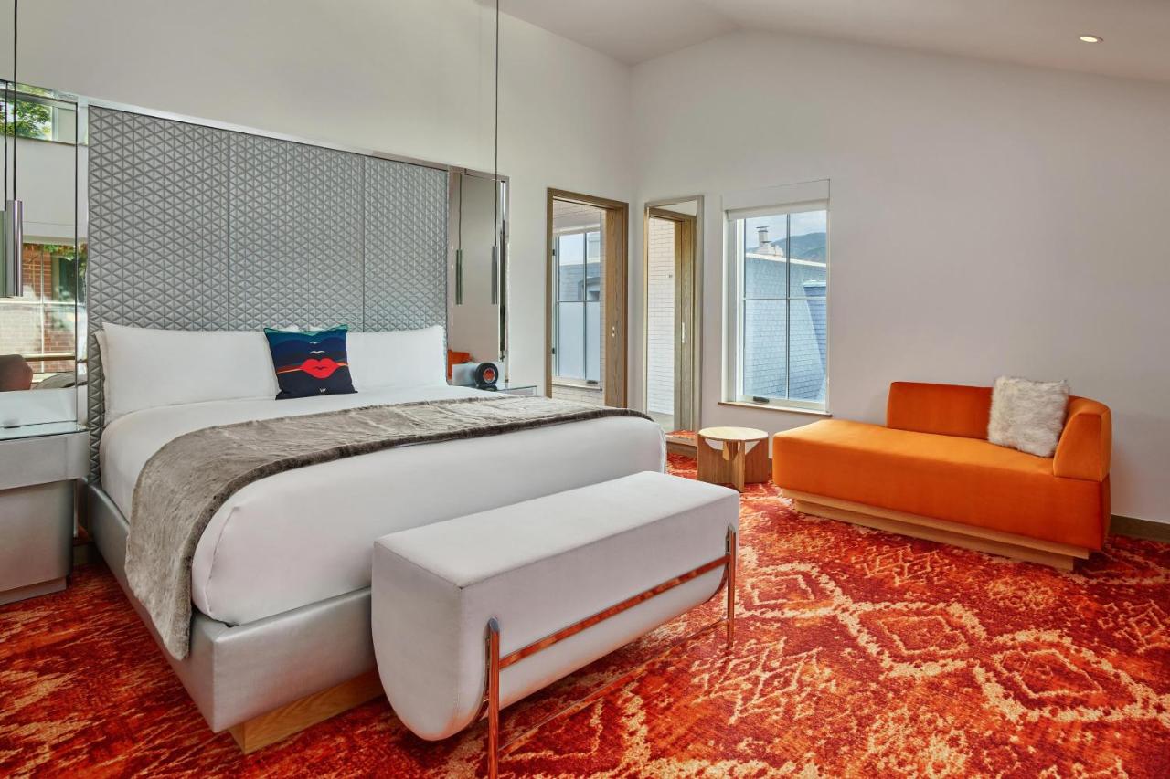 Three-Bedroom Suite with Balcony at W Aspen