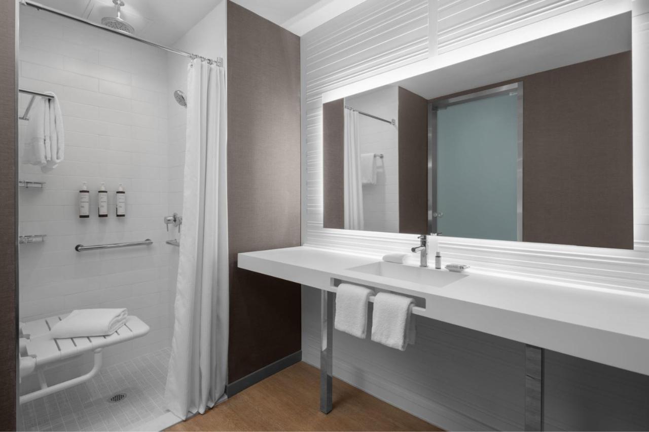 Guest Room with 1 King Bed, Sofa bed, Water view at AC Hotel by Marriott Miami Dadeland