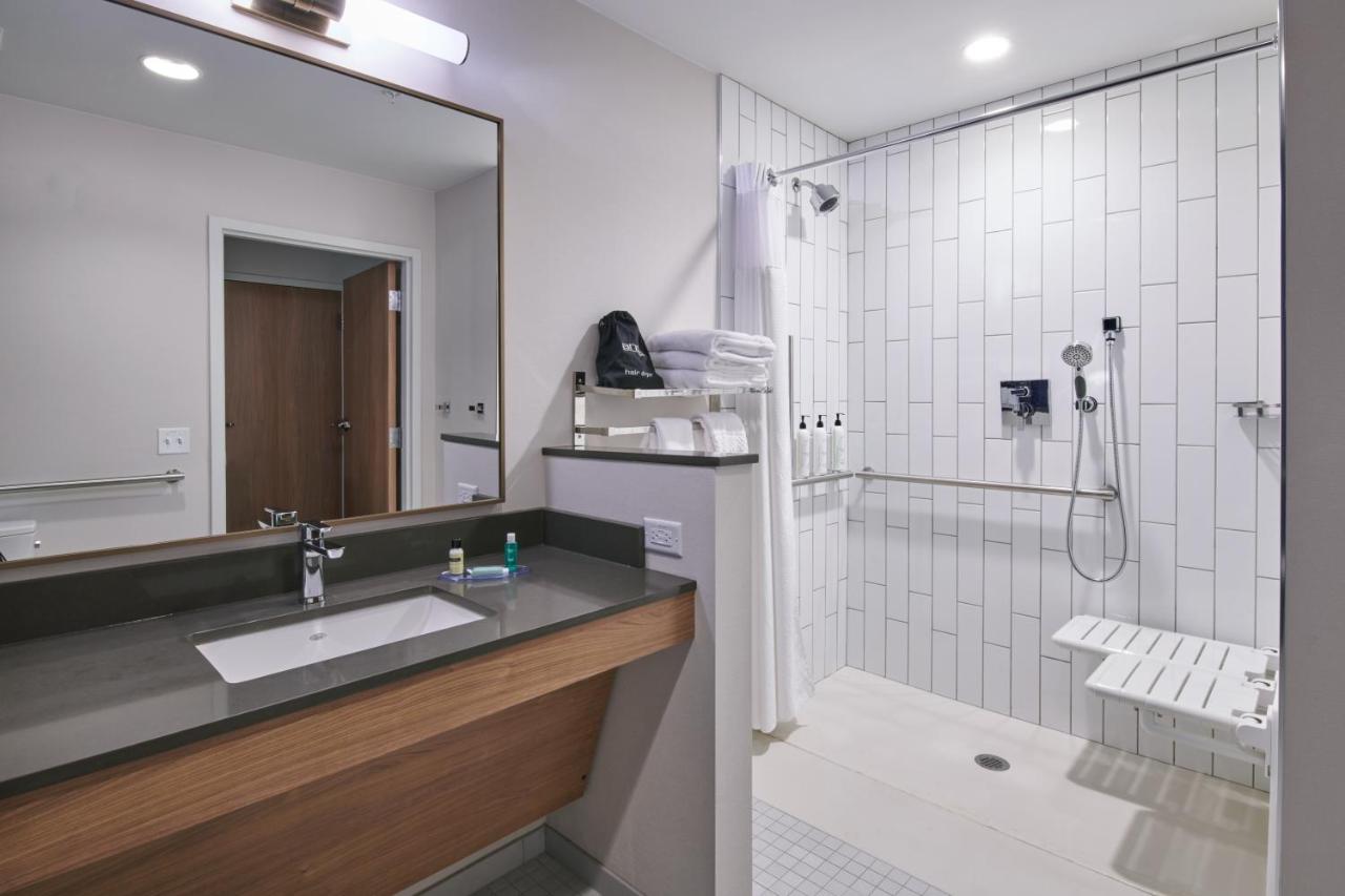 King Room with Roll-in Shower - Mobility and Hearing Accessible at Fairfield Inn & Suites by Marriott Chicago O'Hare