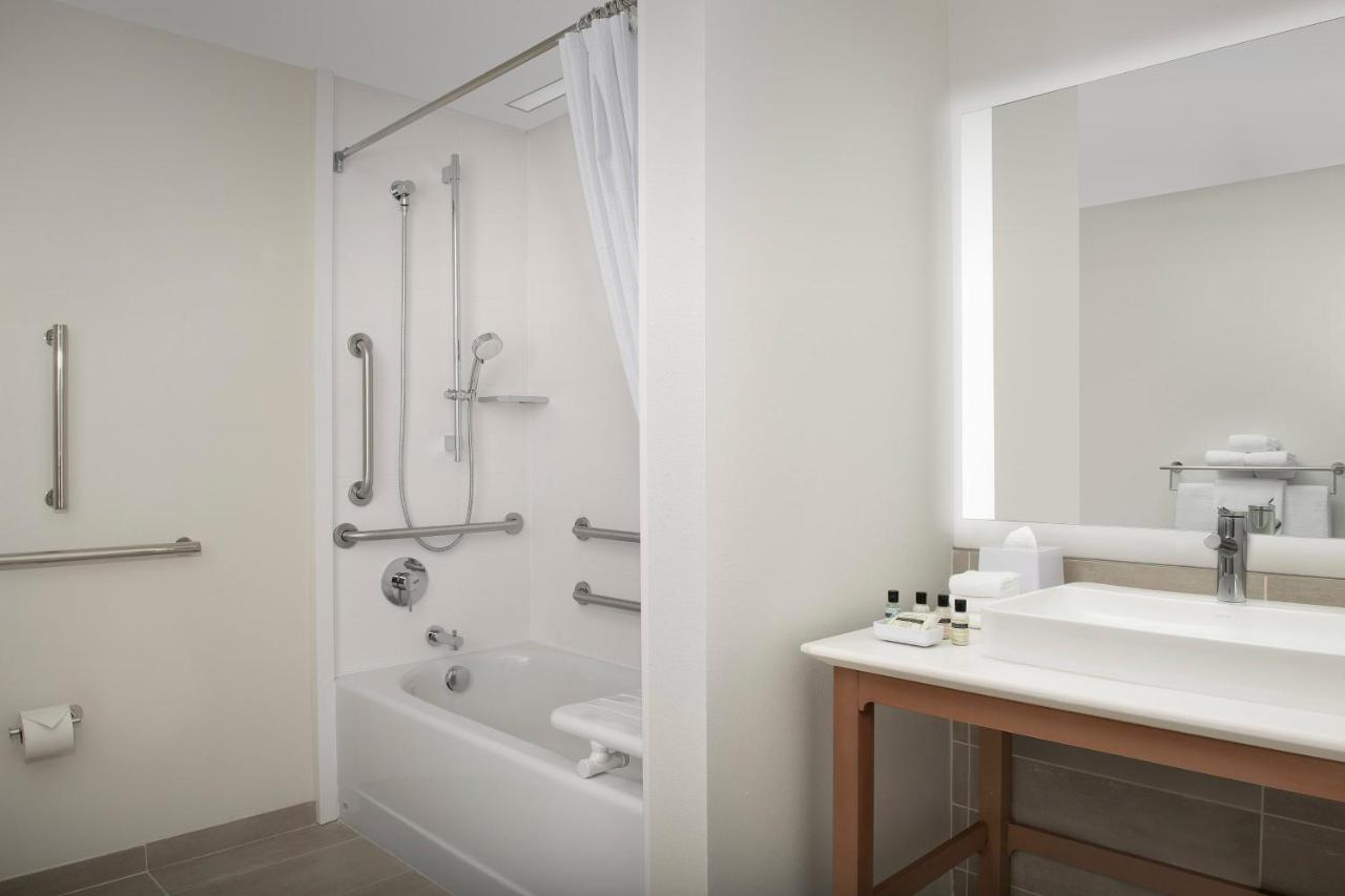 Queen Studio with Two Queen Beds and Sofa Bed at Element by Marriott Portland Beaverton