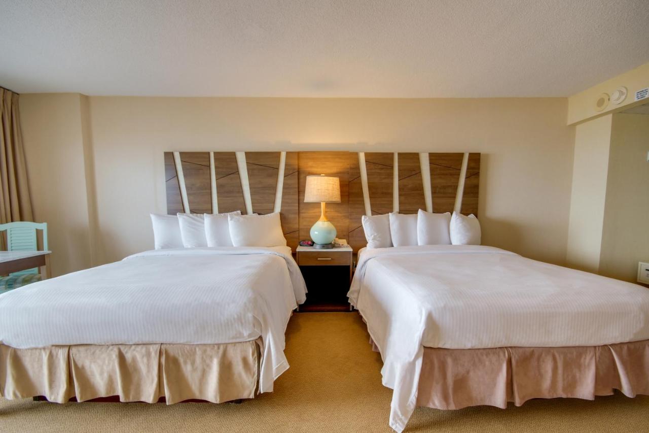 Direct Ocean Front with Two Queen beds - Non Smoking at Grand Hotel Ocean City Oceanfront