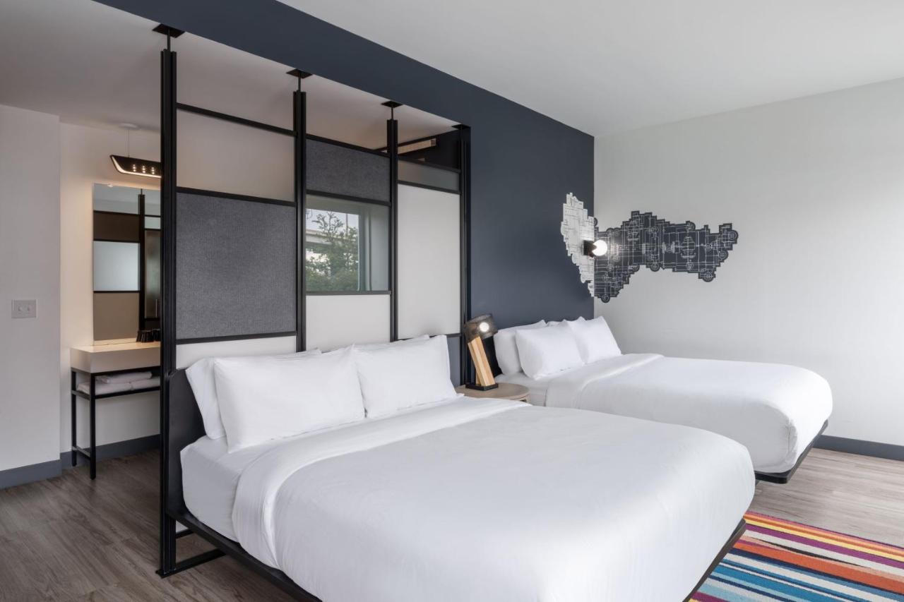 Queen Room with Two Queen Beds - Hearing Accessible at Aloft by Marriott Austin South