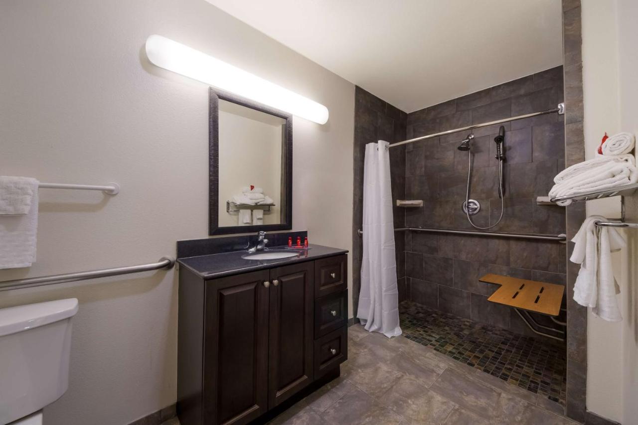 King Suite with Roll-In Shower - Mobility Accessible/Non-Smoking at SureStay Hotel by Best Western Falfurrias