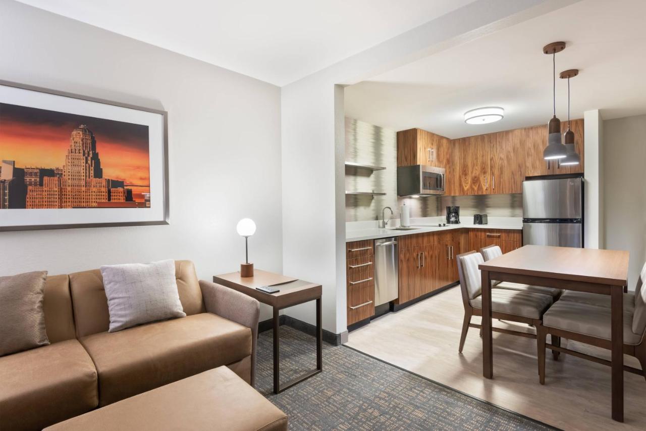 Queen Suite with Two Queen Beds and Sofa Bed at Residence Inn by Marriott Buffalo Downtown