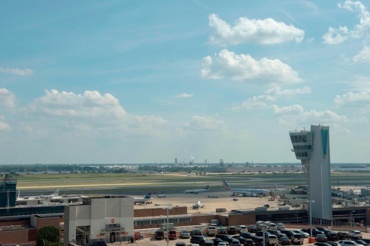 Double Room with Two Double Beds and Airport View at Philadelphia Airport Marriott