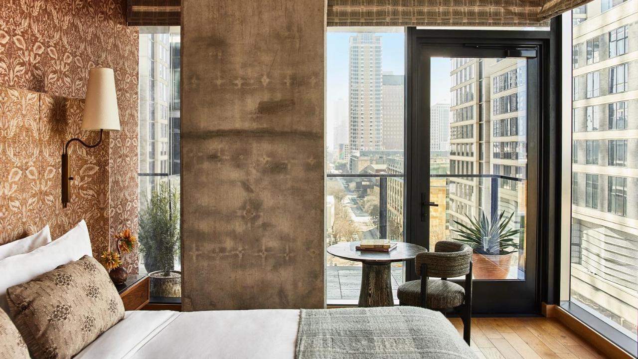 Premier King Room with Balcony at Austin Proper Hotel, a Member of Design Hotels