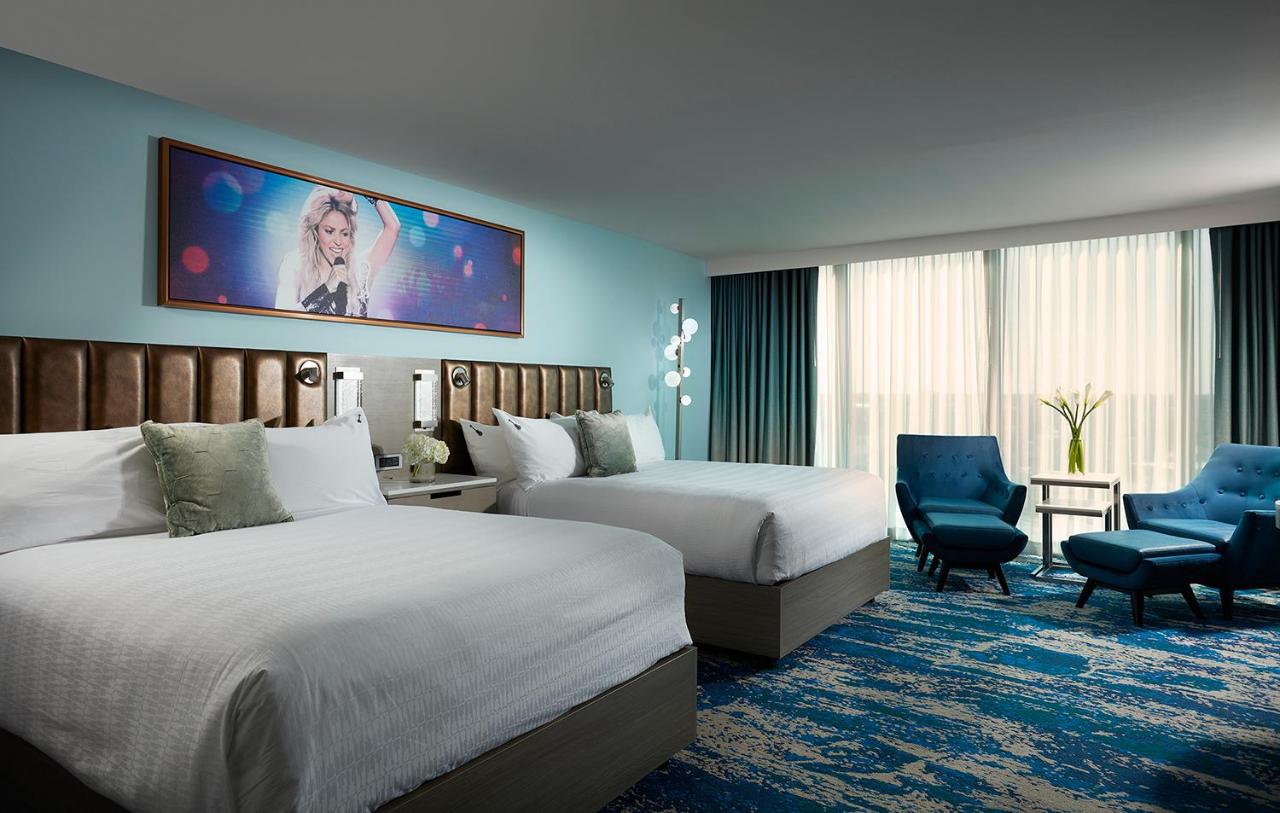 Queen Room with Two Queen Beds - Disability Access at Hard Rock Hotel Daytona Beach