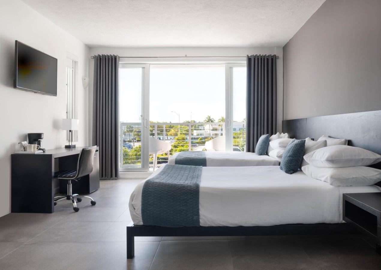 Junior Queen Suite with Two Queen Beds and Balcony - Non-Smoking at MB Hotel, Trademark Collection by Wyndham