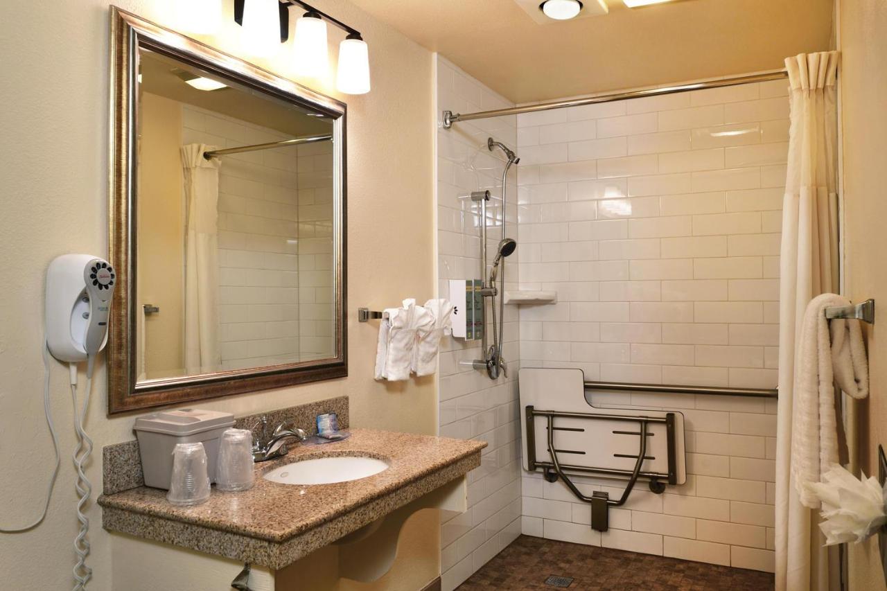 King Room with Roll-In Shower - Disability Access at Lamplighter Inn & Suites at SDSU