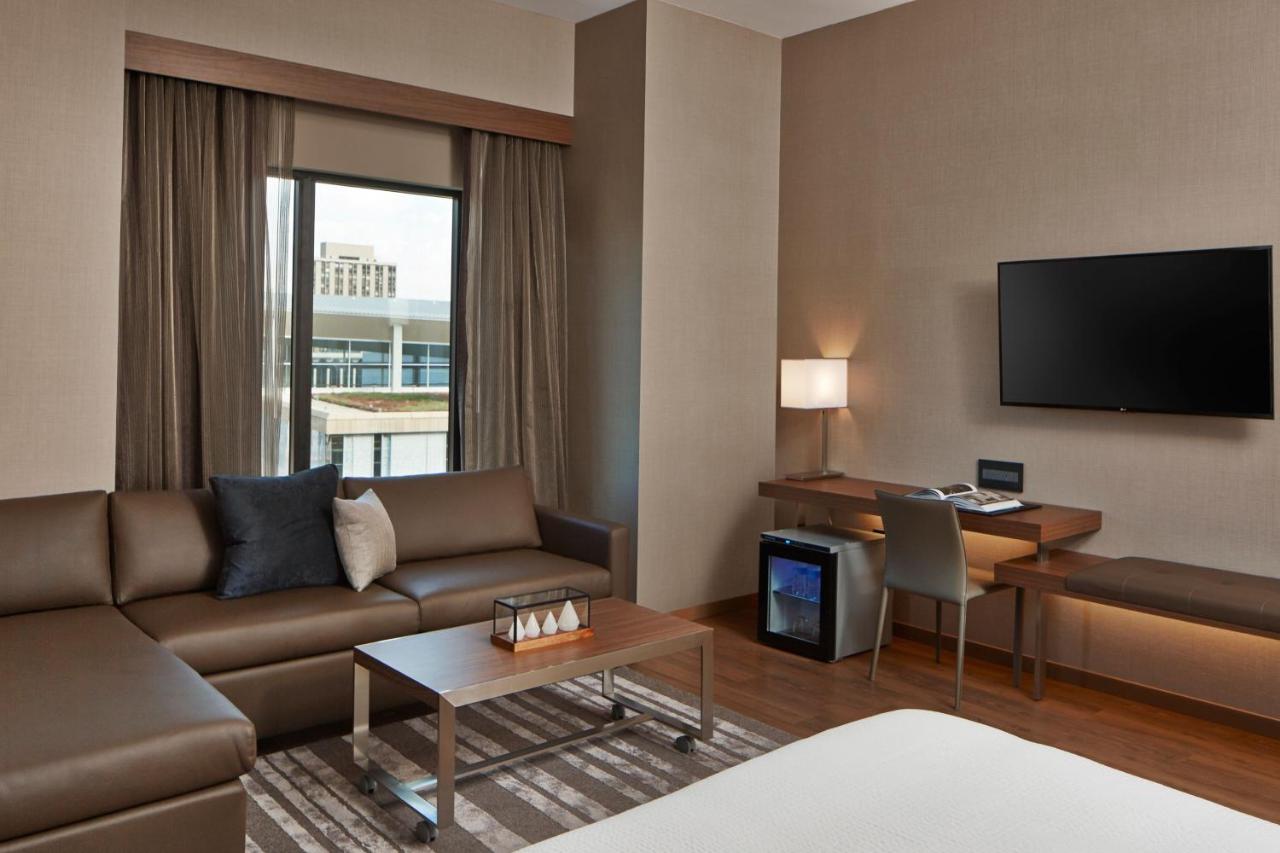 Larger Guest room, 1 King, Sofa bed, Corner room at AC Hotel by Marriott Minneapolis Downtown