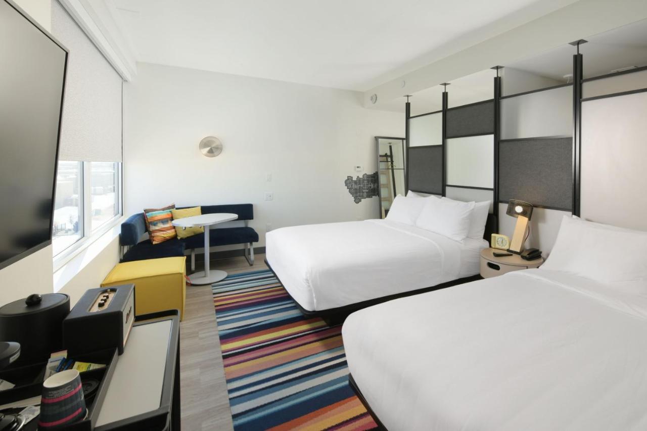 Queen Room with Two Queen Beds - Hearing Accessible at Aloft by Marriott Lubbock