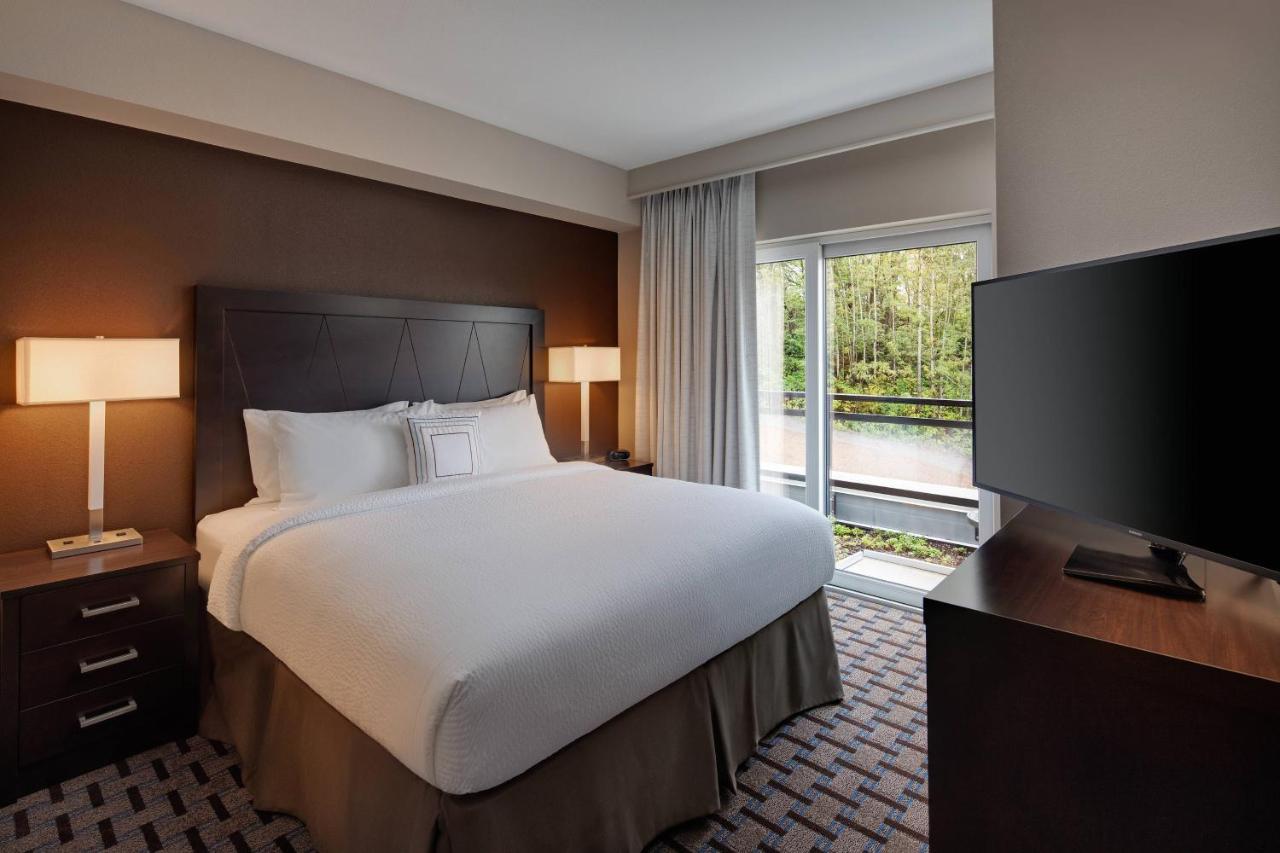 Larger Studio, 1 King Bed, Sofa Bed & Lake View Balcony at Residence Inn by Marriott Seattle South/Renton