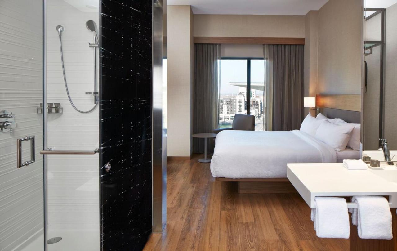 King Room with Roll-in Shower - Mobility Accessible at AC Hotel by Marriott Minneapolis Downtown