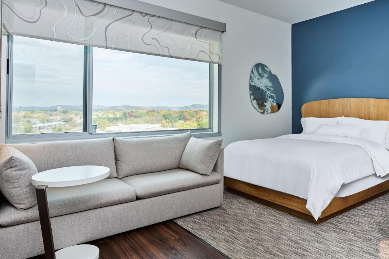 Queen Studio with Two Queen Beds and Sofa Bed - Top Floor at Element by Marriott Chattanooga East
