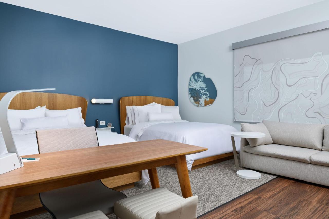 Queen Studio with Two Queen Beds and Sofa Bed - Top Floor at Element by Marriott Chattanooga East