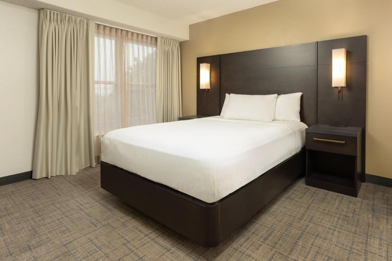 Two-Bedroom Suite with Sofa Bed and Fireplace at Residence Inn By Marriott North Little Rock