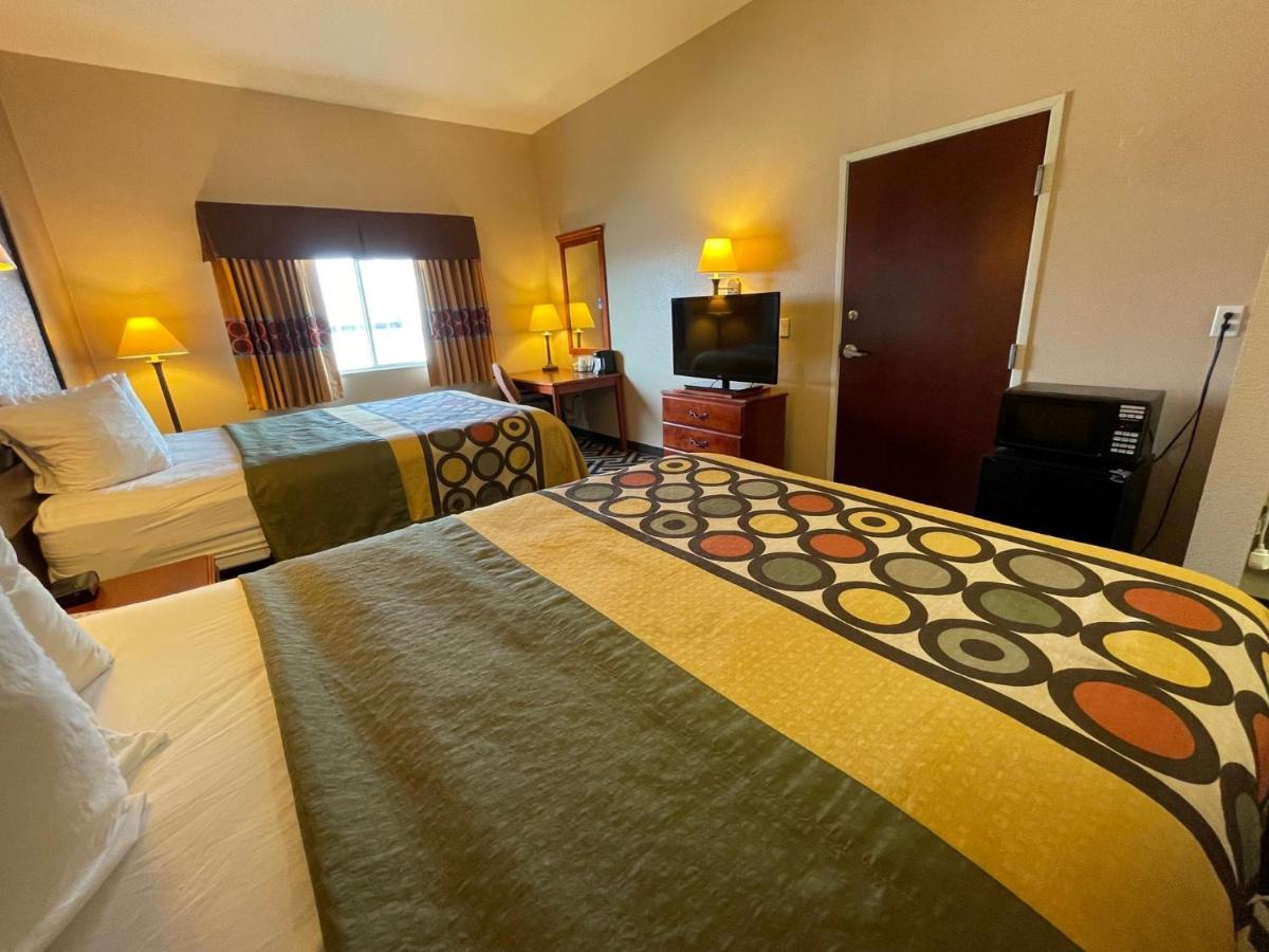 Queen Room with Two Queen Beds - Non-Smoking at Super 8 by Wyndham Rolla