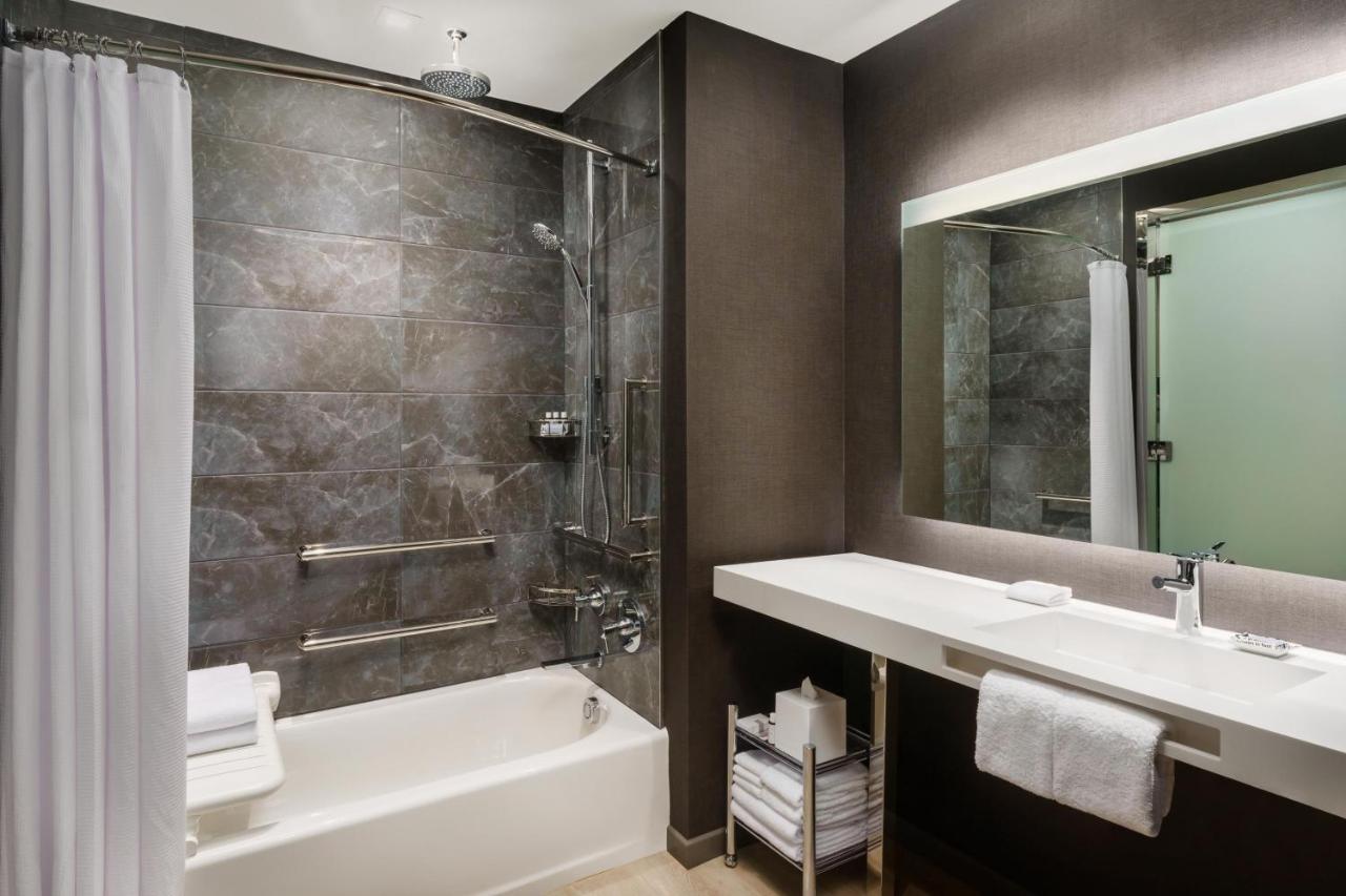 Queen Room with Two Queen Beds and Skyline View - High Floor at AC Hotel by Marriott Raleigh Downtown