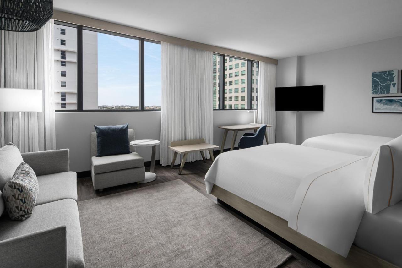 Queen Studio with City View - Hearing Accessible at Element by Marriott Miami Brickell