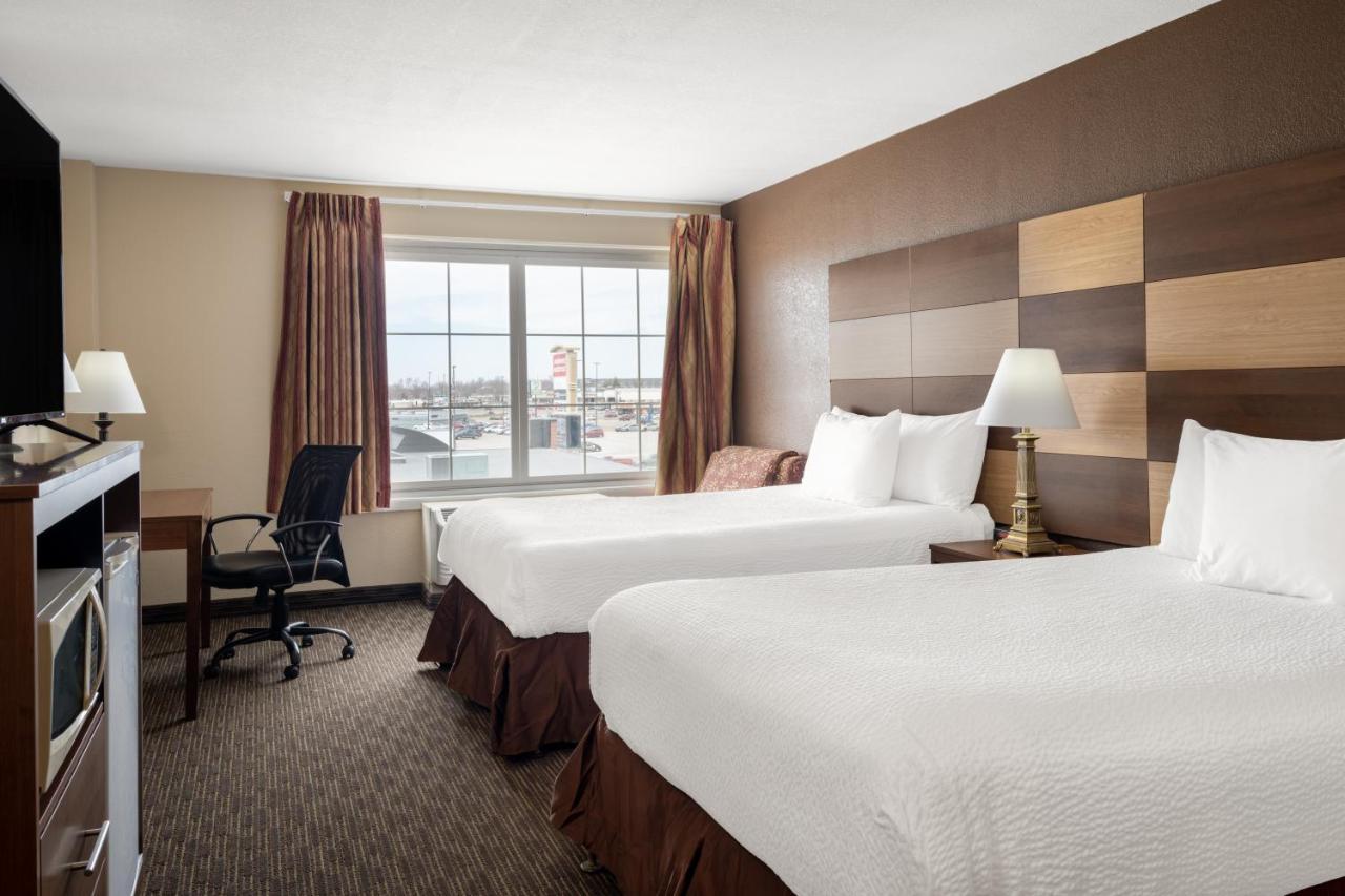Double Room with Two Double Beds - Non-Smoking at AmericInn by Wyndham Cedar Rapids North