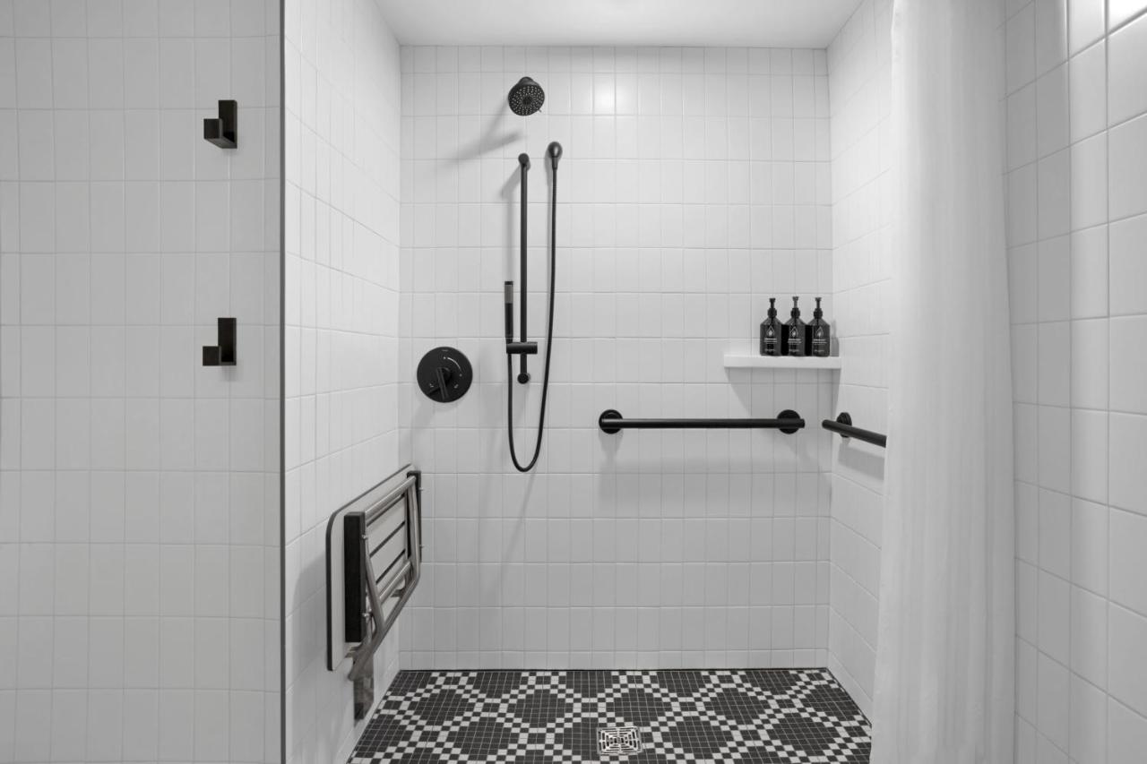Standard King Room with Mobility Accessible Roll-In Shower at Hotel Indigo Minneapolis Downtown by IHG