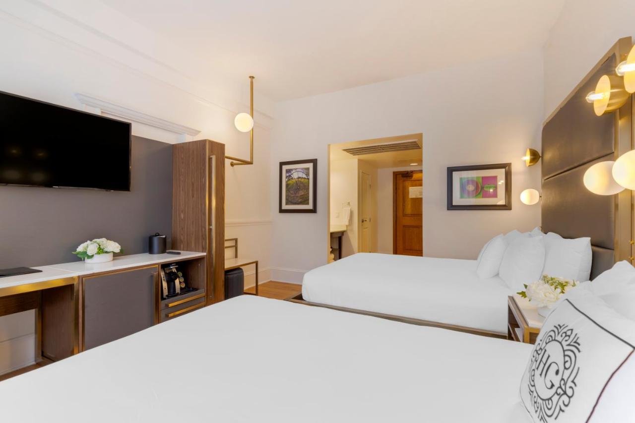 Queen Room with Two Queen Beds at Hotel Gibbs Downtown Riverwalk
