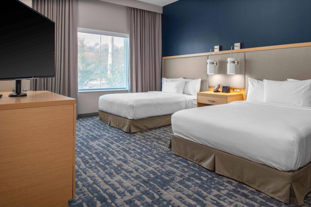 Studio, Oceanview, Two Queen Beds, Sofa Bed with Balcony at Residence Inn by Marriott Jekyll Island