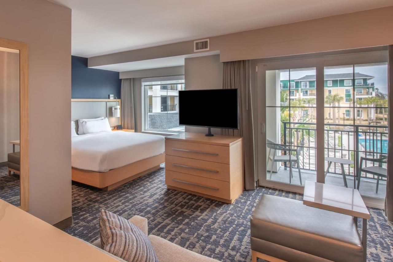 Studio, Oceanview, One King Bed, Sofa Bed with Balcony  at Residence Inn by Marriott Jekyll Island