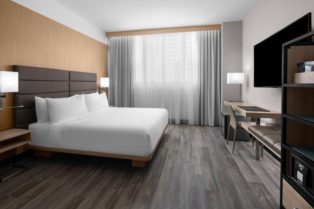 Standard King Room with Roll-in Shower - Mobility Accessible at AC Hotel by Marriott Miami Brickell