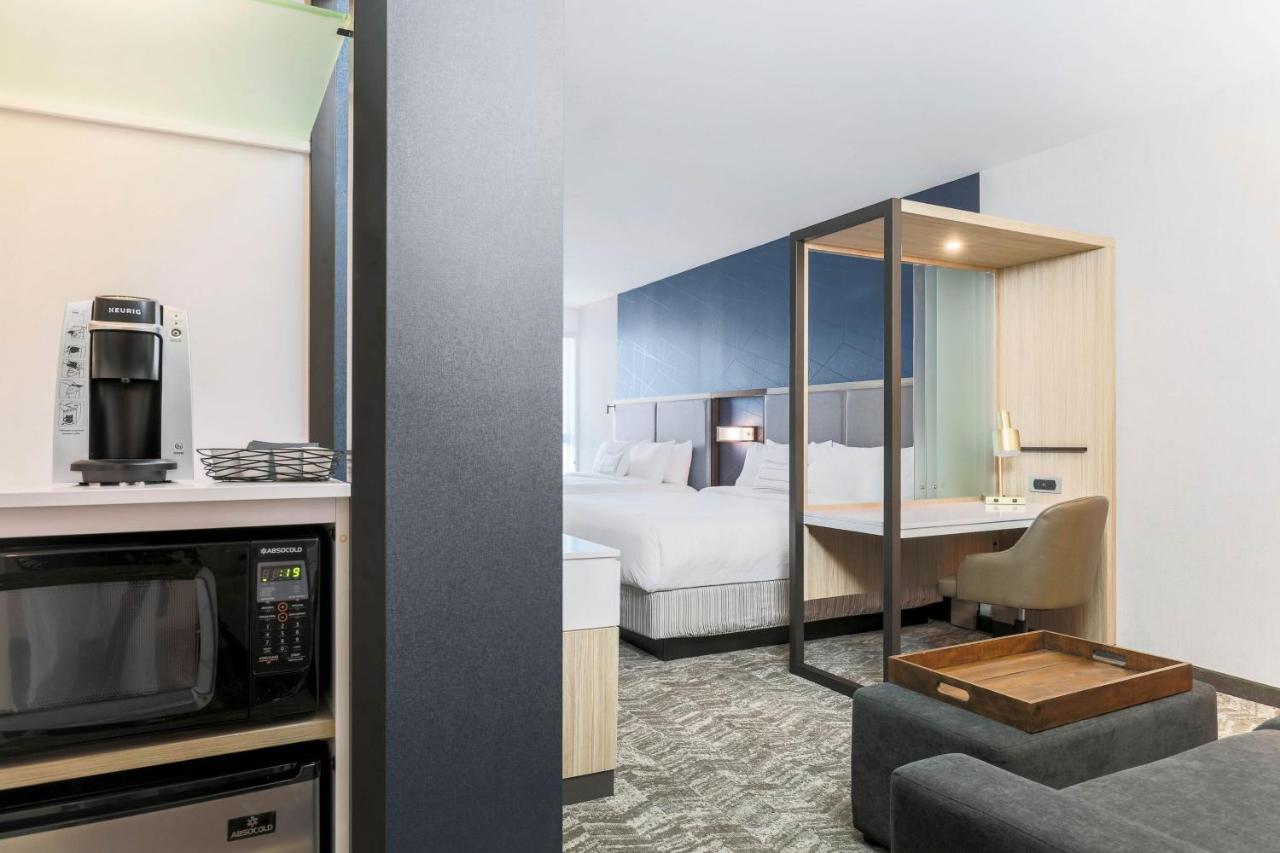King Suite with Two King Beds and Roll-in Shower - Mobility Accessible at SpringHill Suites by Marriott San Jose Fremont