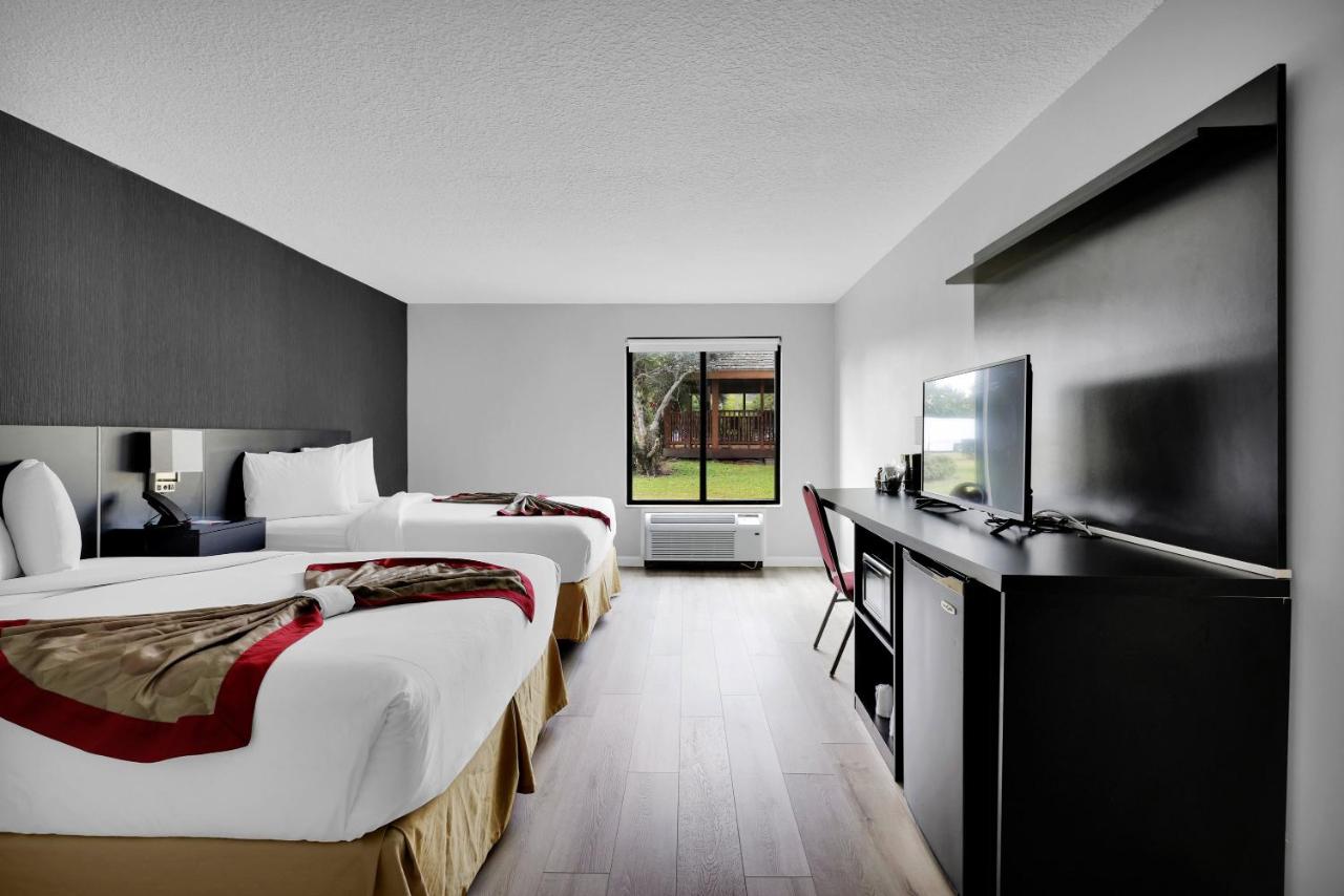 Deluxe Queen Room with Two Queen Beds - Non-Smoking at Ramada by Wyndham Jacksonville I-95 by Butler Blvd