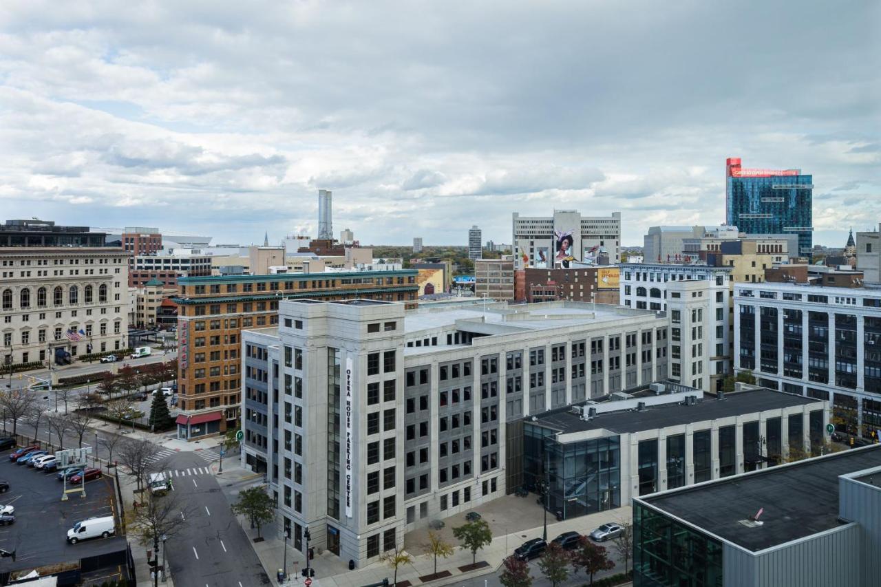 Guest room, 1 King, City view at Element by Marriott Detroit at The Metropolitan