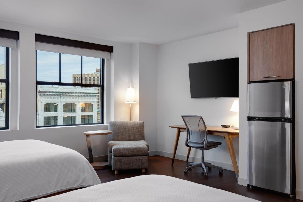 Standard Queen Room at Element by Marriott Detroit at The Metropolitan