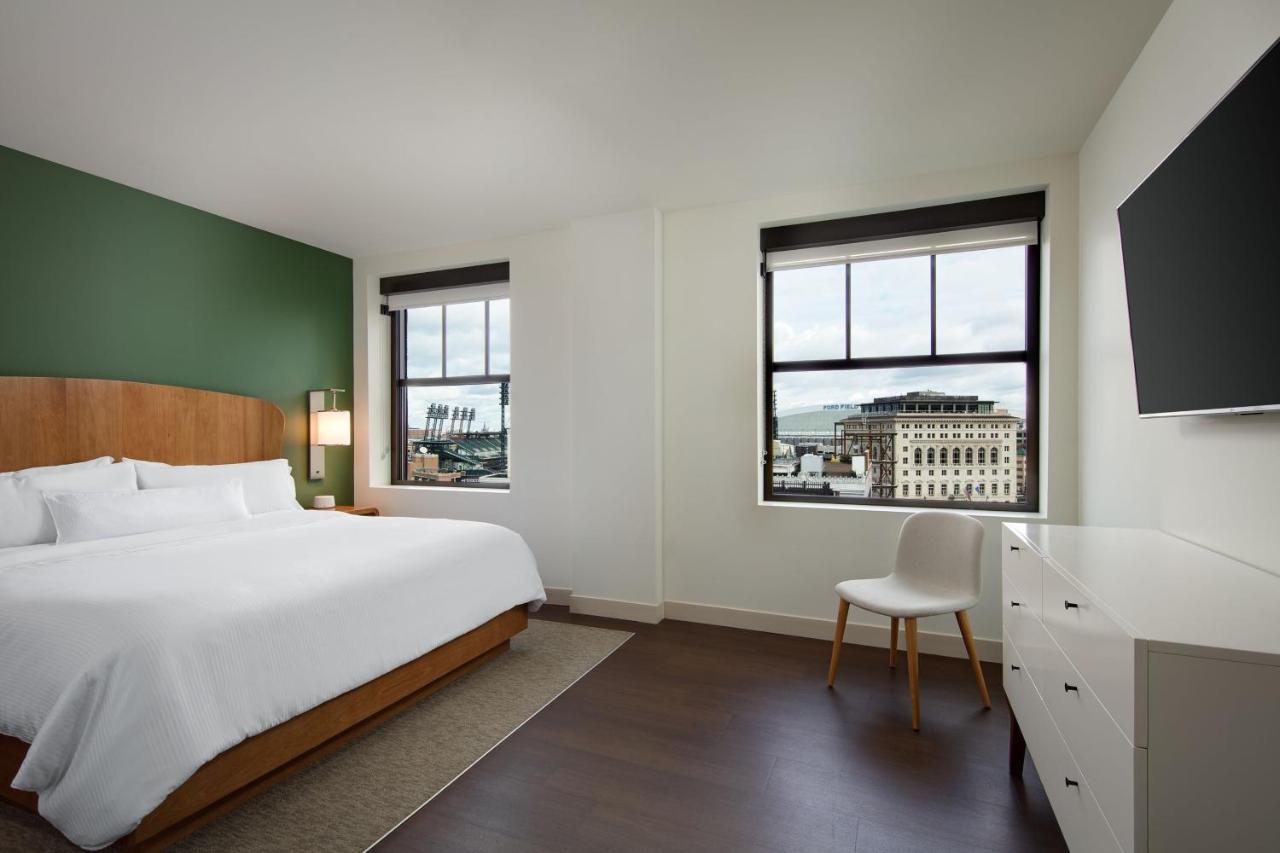 1 Bedroom Suite, 1 King, Sofa bed, City view at Element by Marriott Detroit at The Metropolitan