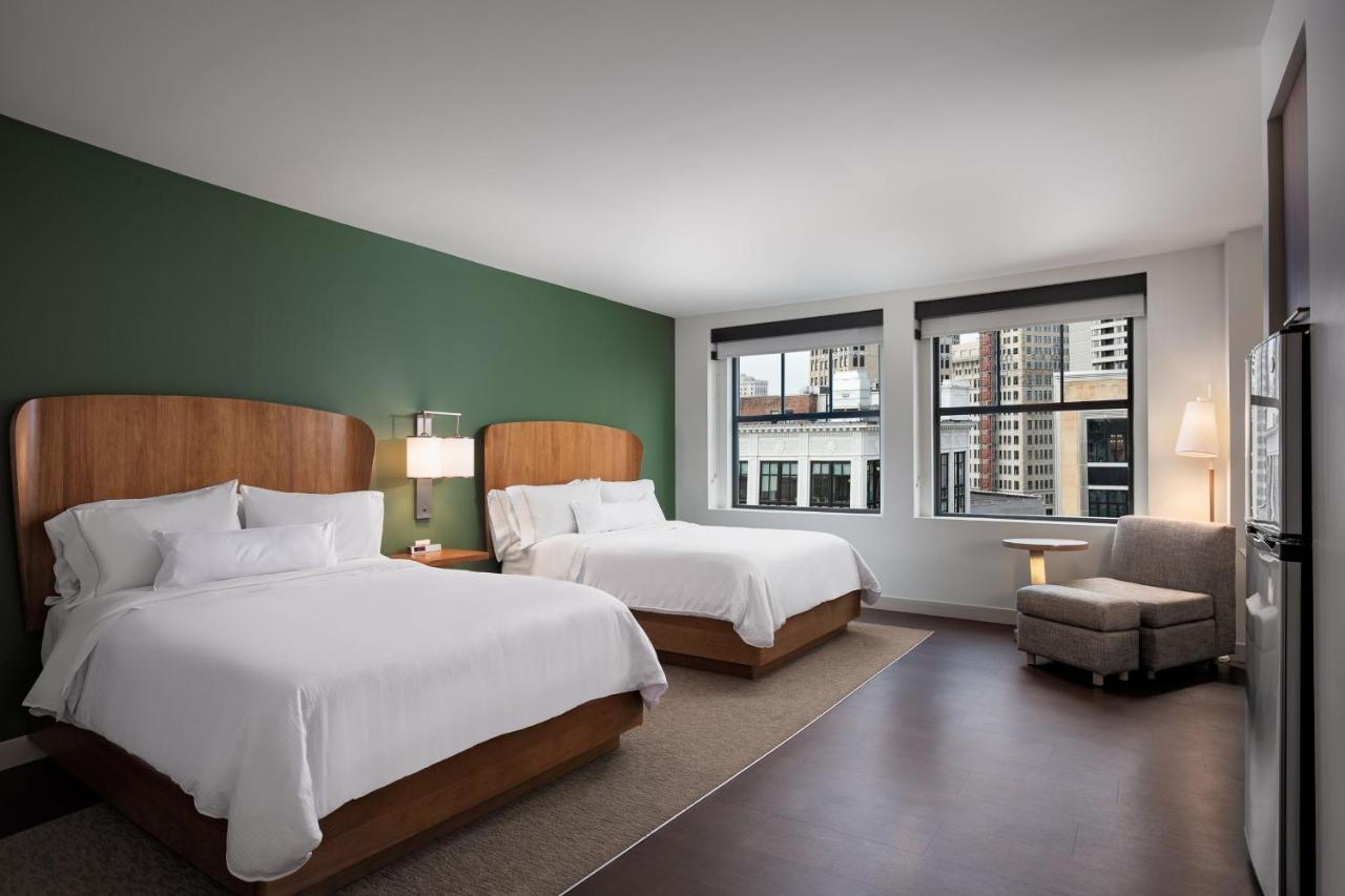 Standard Queen Room at Element by Marriott Detroit at The Metropolitan