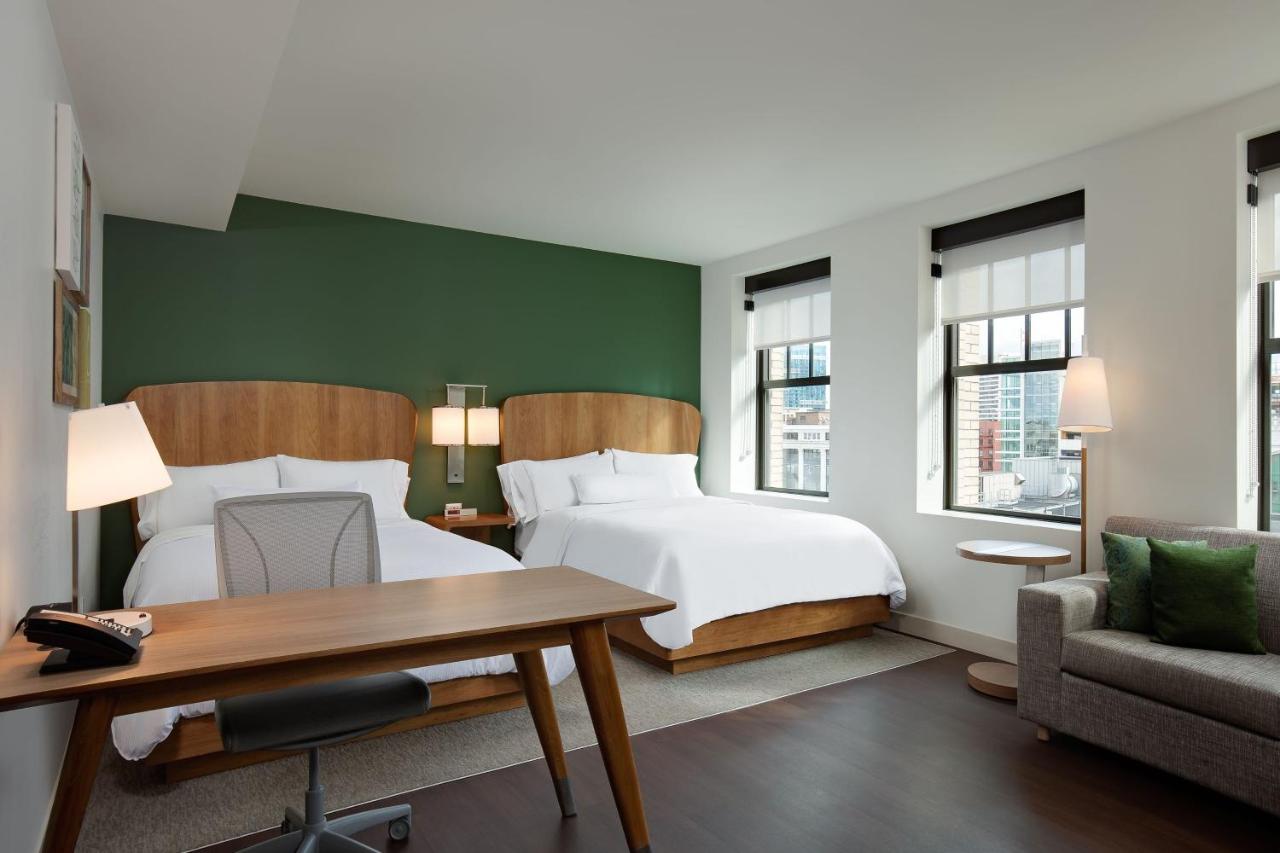 Standard Queen Room at Element by Marriott Detroit at The Metropolitan