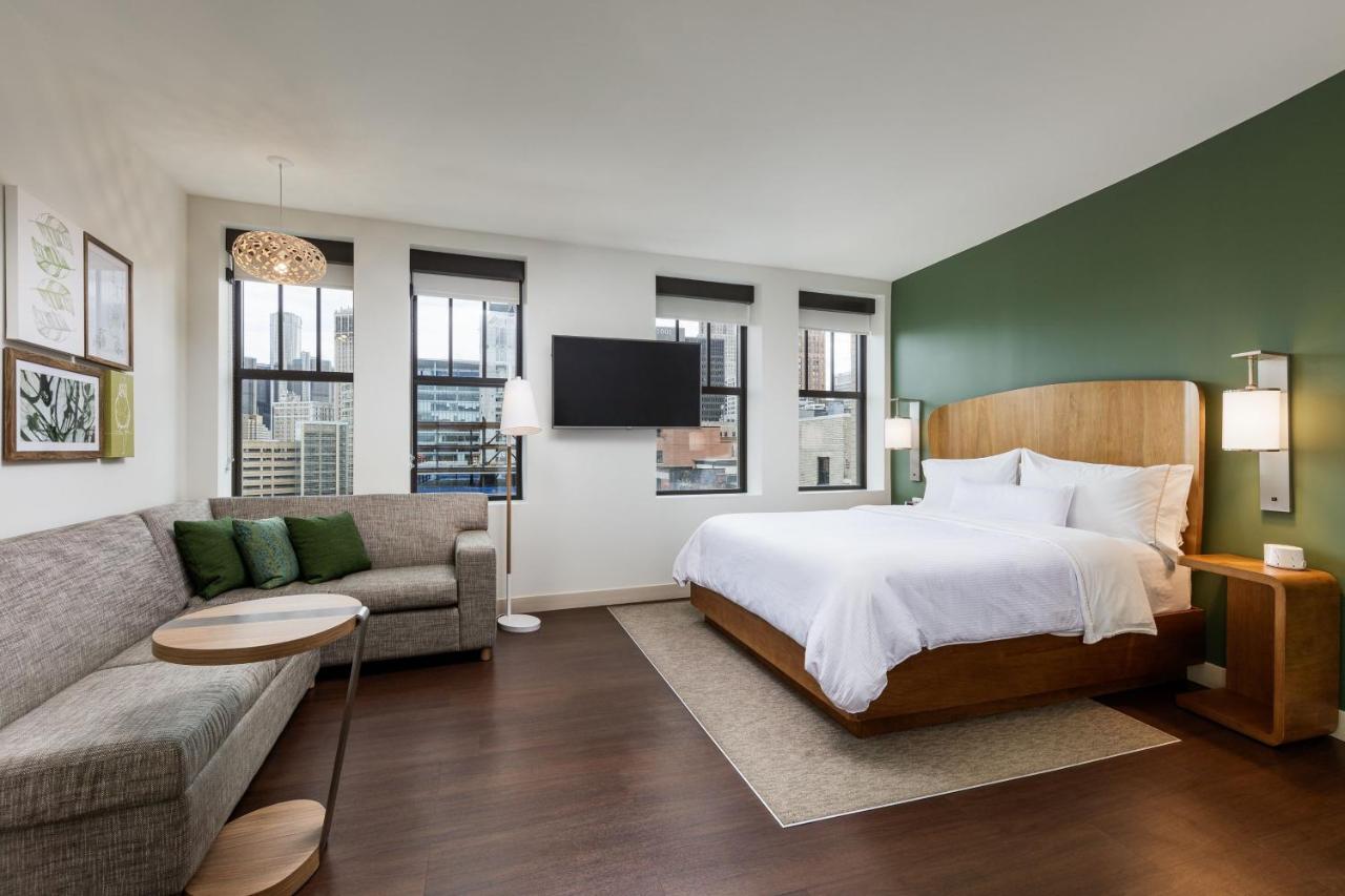 Studio, 1 King, Sofa bed, City view at Element by Marriott Detroit at The Metropolitan