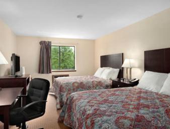 Queen Room with Two Queen Beds - Smoking at Super 8 by Wyndham Danville