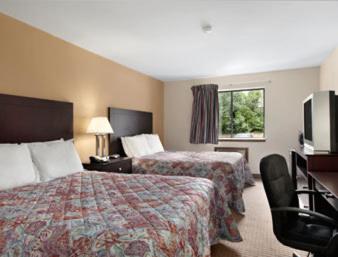 Queen Room with Two Queen Beds - Smoking at Super 8 by Wyndham Danville