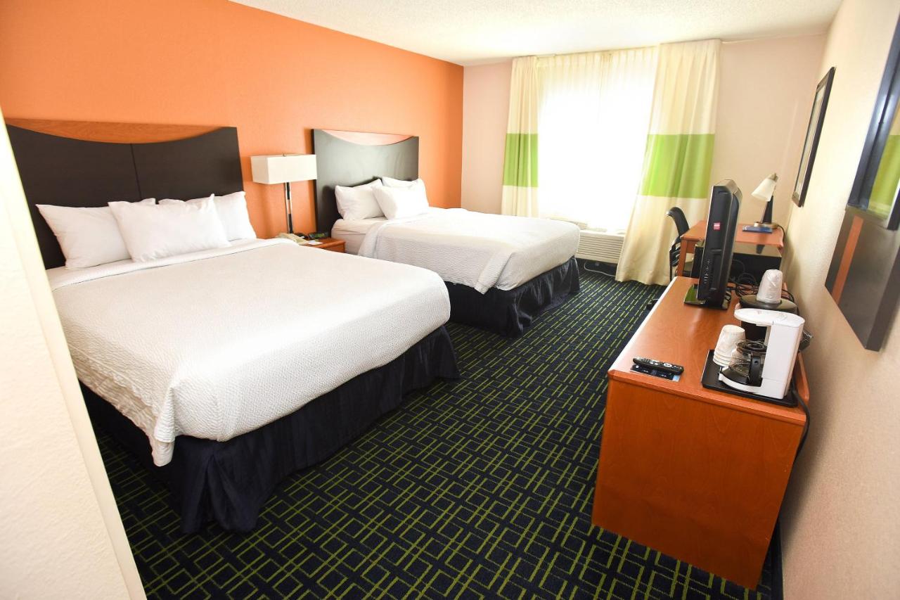 Queen Room with Two Queen Beds at AmericInn by Wyndham Topeka