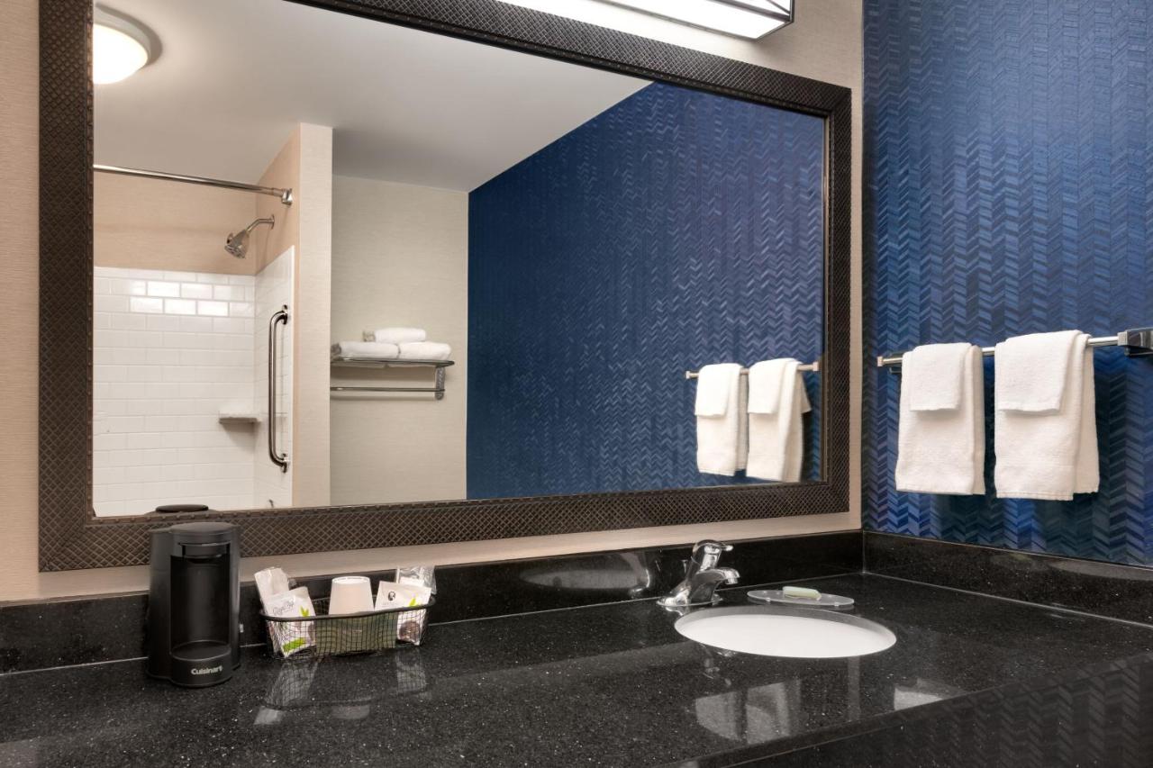 Queen Room with Two Queen Beds and Adapted Tub - Mobility and Hearing Accessible at Fairfield by Marriott Inn & Suites Tallahassee Central
