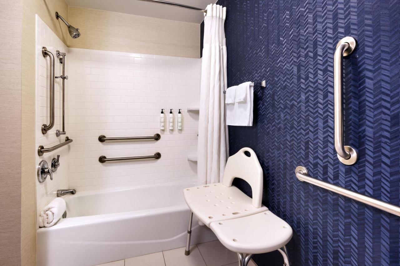 Queen Room with Two Queen Beds and Adapted Tub - Mobility and Hearing Accessible at Fairfield by Marriott Inn & Suites Tallahassee Central