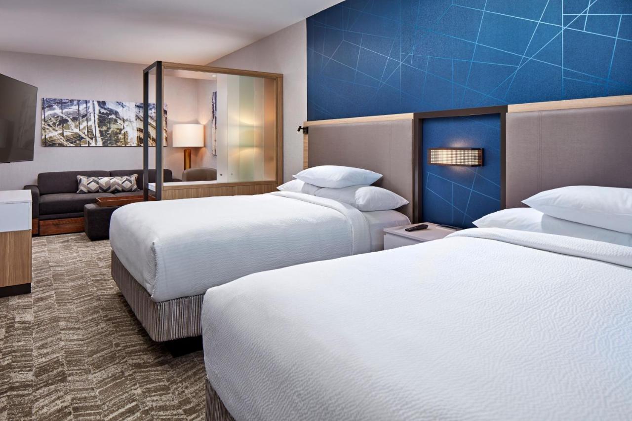Suite with Two Queen Trundle Beds at SpringHill Suites by Marriott Los Angeles Downey