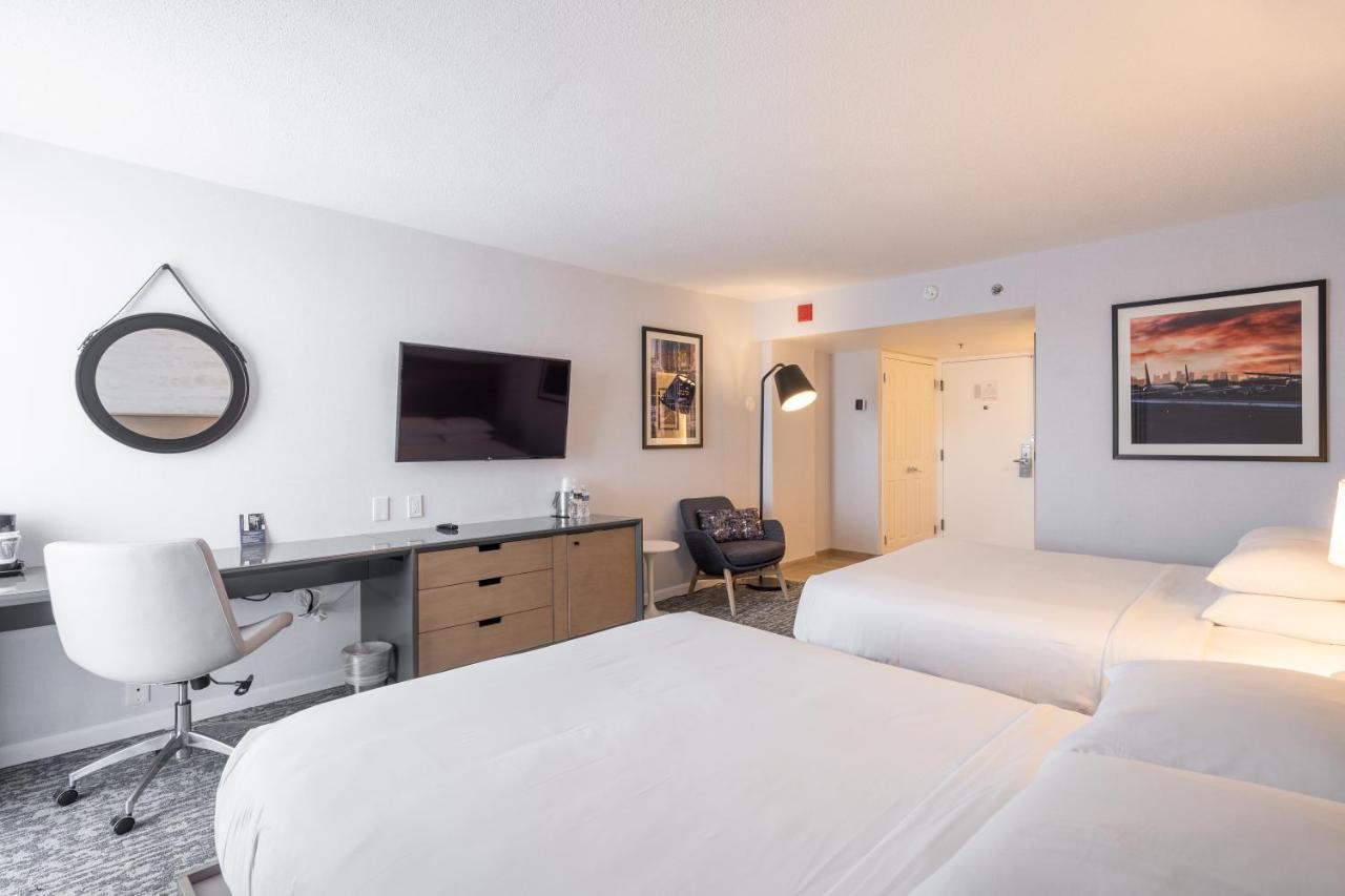 Double Room with Two Double Beds - Disability Access at DoubleTree by Hilton New York JFK Airport