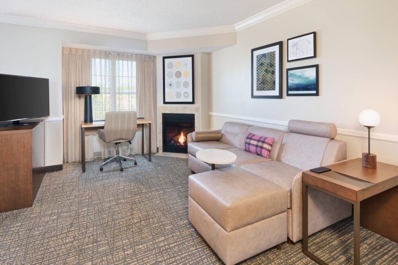Queen Suite with Fireplace at Residence Inn by Marriott State College
