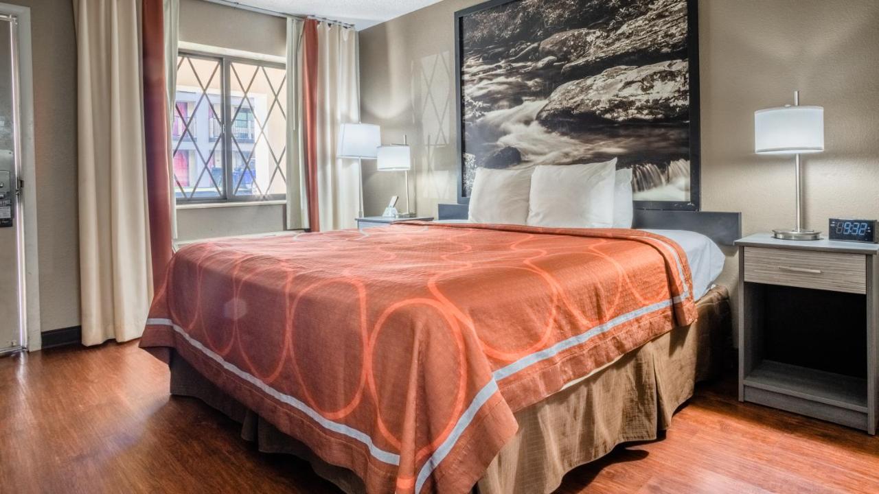 King Room - Non-Smoking at Super 8 by Wyndham Downtown Gatlinburg at Convention Center
