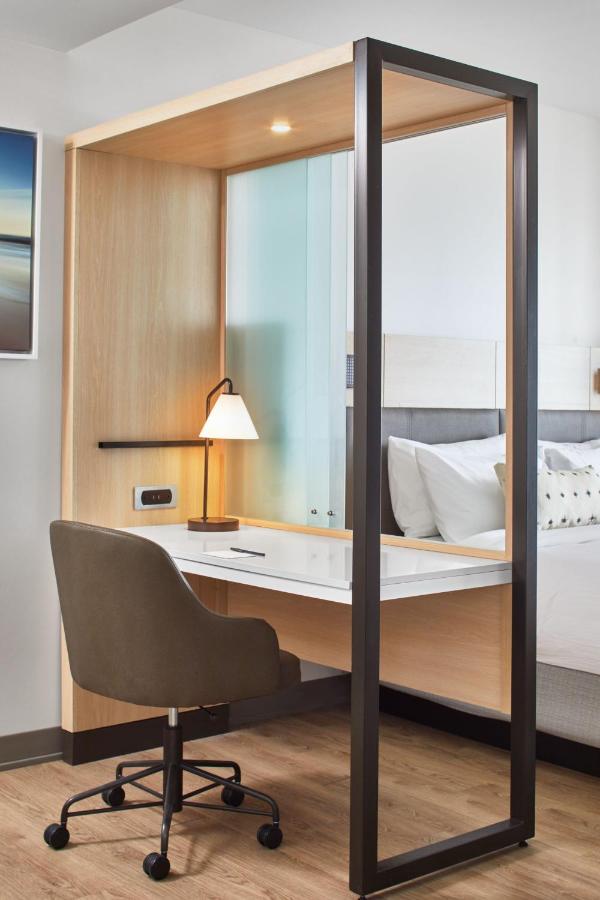 King Studio Suite with Trundle Bed and Partial Ocean View at Springhill Suites By Marriott Jacksonville Beach Oceanfront