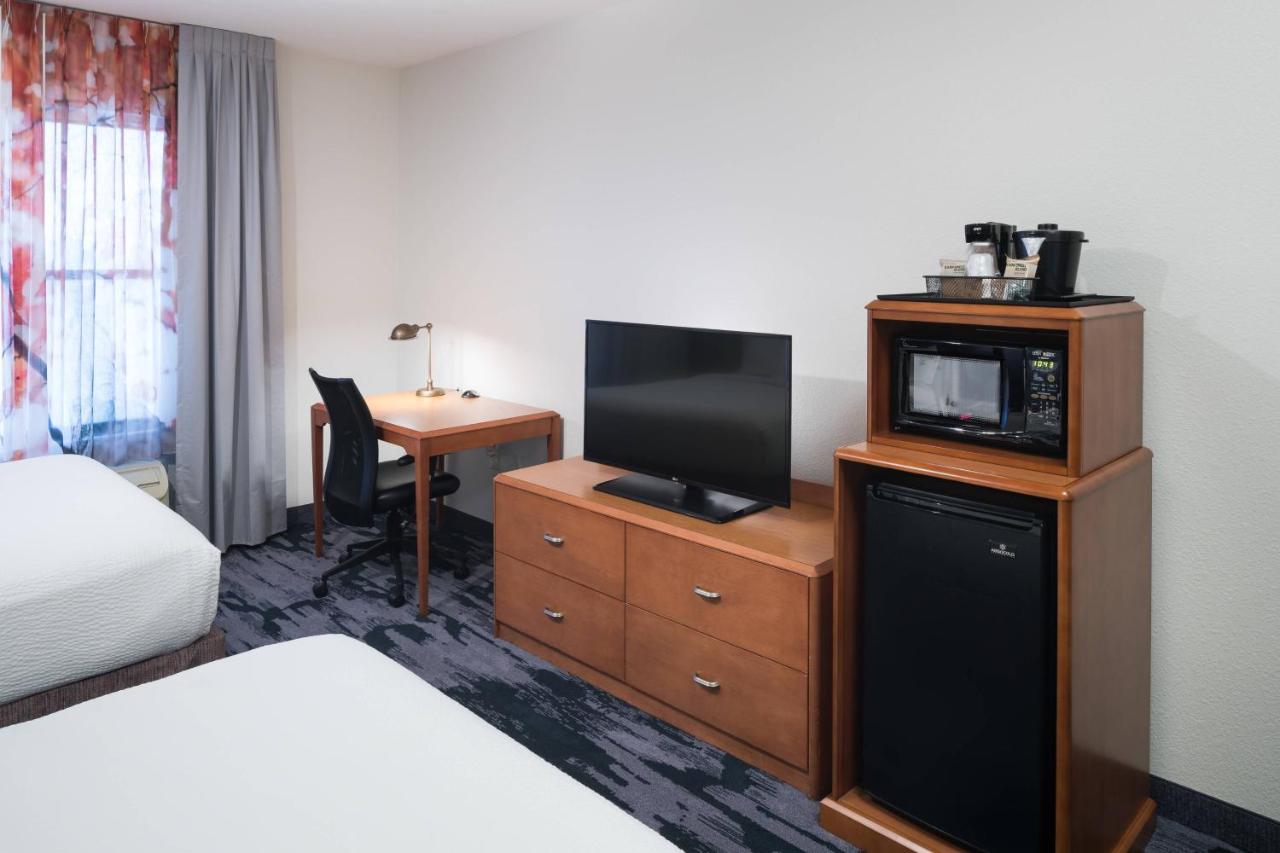 Queen Room with Two Queen Beds at Fairfield Inn & Suites by Marriott Orlando at SeaWorld